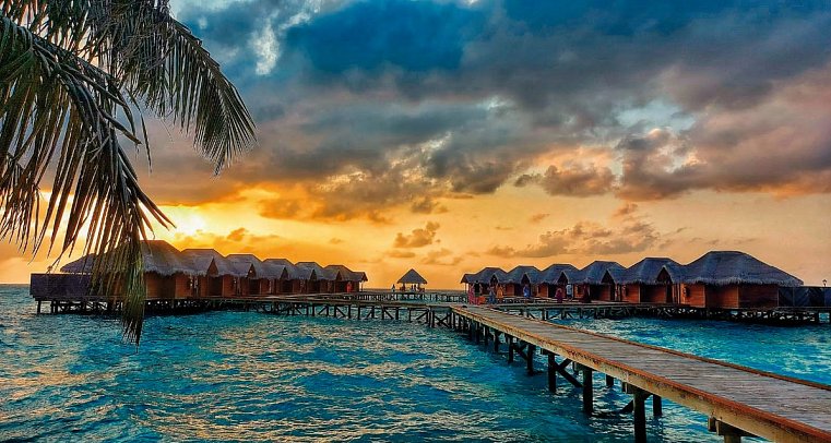 Fihalhohi Maldives - Wohnbeispiel Water Villas (Zimmercodierung VX1)