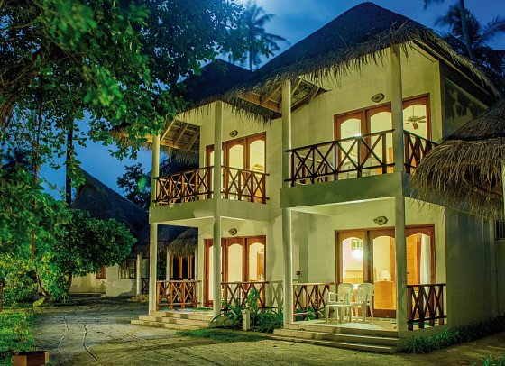 Fihalhohi Maldives - Wohnbeispiel Deluxe Beach und Deluxe Sky (Zimmercodierungen UD1 & UD2)