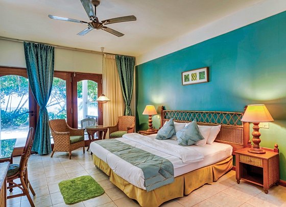 Fihalhohi Maldives - Wohnbeispiel Deluxe Beach (Zimmercodierung UD2)