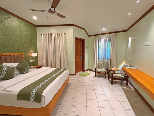 Fihalhohi Maldives - Wohnbeispiel Deluxe Superior (Zimmercodierung VB2)