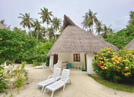 Fihalhohi Maldives - Wohnbeispiel Deluxe Superior (Zimmercodierungen VG1 & VB2)