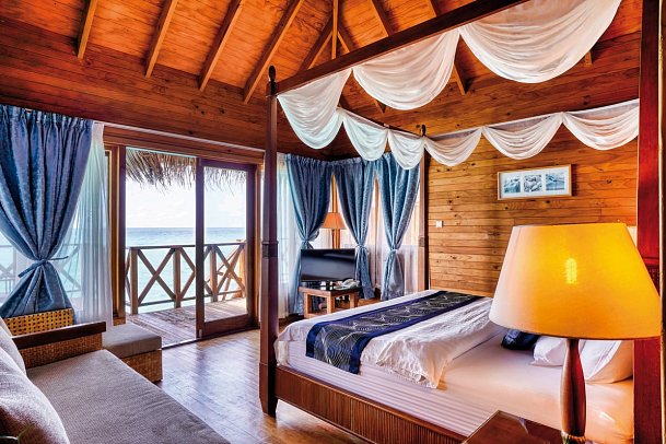 Fihalhohi Maldives - Wohnbeispiel Water Villa (Zimmercodierung VX1)
