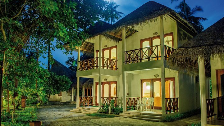 Fihalhohi Maldives - Wohnbeispiel Deluxe Beach und Deluxe Sky (Zimmercodierungen UD1 & UD2)
