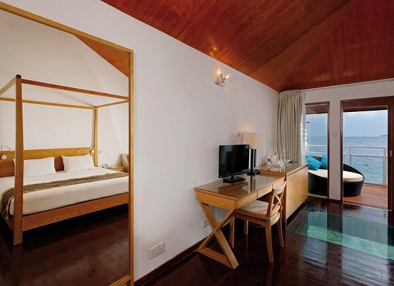 Embudu Village Maldives - Wohnbeispiel Water Bungalow (Zimmercodierung BX1)