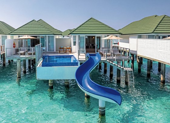 Siyam World Maldives - Two Bedroom Lagoon Villa with Pool & Slide (Zimmercodierungen FX2 & FV2)