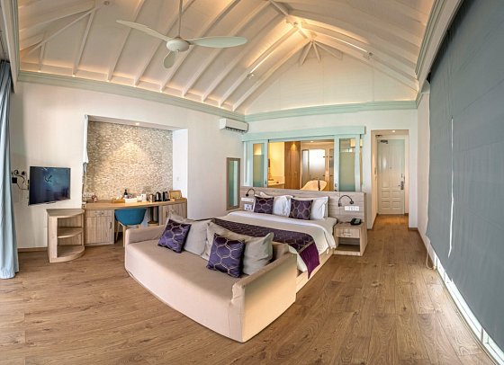 Siyam World Maldives - Wohnbeispiel Two Bedroom Lagoon Villa (Zimmercodierungen FX2 & FV2)