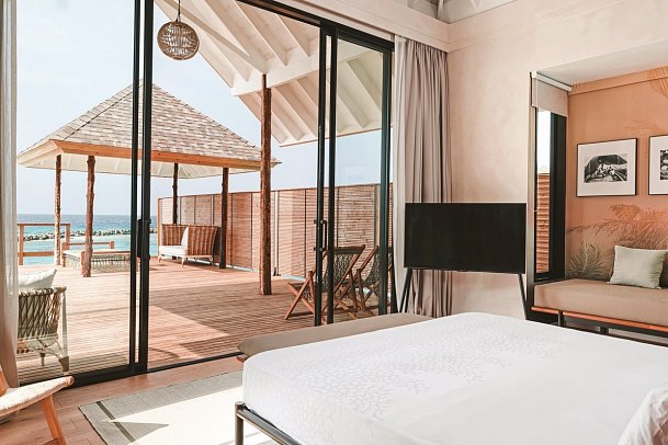 ananea Madivaru Maldives - Wohnbeispiel Deluxe Water Pool Villa (Zimmercodierung VX2)