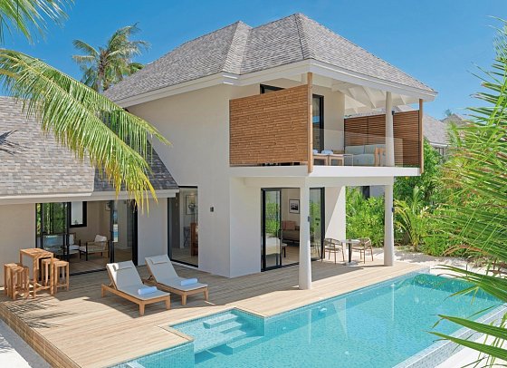 ananea Madivaru Maldives - Wohnbeispiel 2 Bedroom Beach Pool Villa (Zimmercodierung VB2)