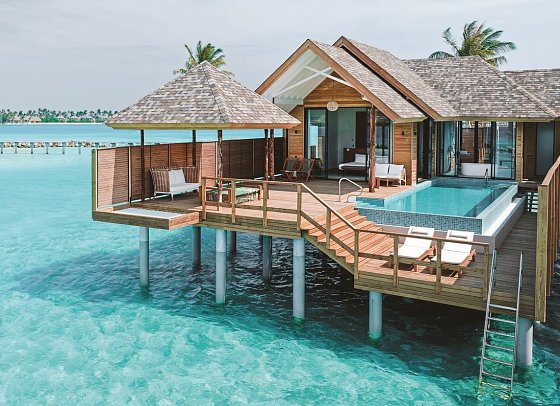 ananea Madivaru Maldives - Wohnbeispiel Deluxe Water Pool Villa (Zimmercodierung VX2)