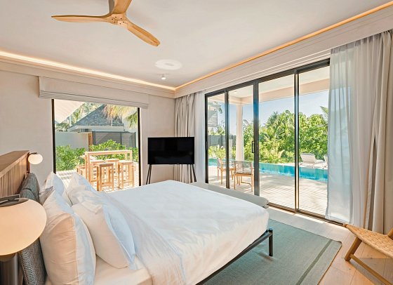 ananea Madivaru Maldives - Wohnbeispiel Beach Residence with Pool (Zimmercodierungen VB3 & VB4)