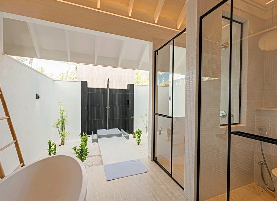 ananea Madivaru Maldives - Beispiel Bad Beach Residence (Zimmercodierungen VB3 & VB4)