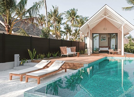 ananea Madivaru Maldives - Wohnbeispiel Beach Pool Villa (Zimmercodierung VB1)