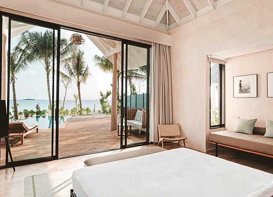 ananea Madivaru Maldives - Wohnbeispiel Beach Pool Villa (Zimmercodierungen VB1 & VB2)
