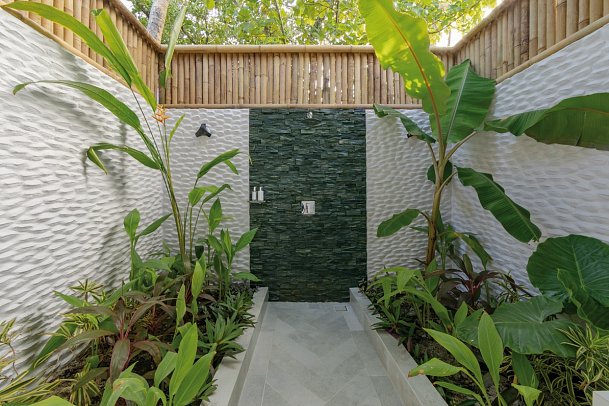 Malahini Kuda Bandos - Wohnbeispiel Sunrise Beach Pool Villa (Zimmercodierungen VB1 & VB7)