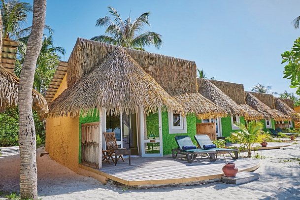 Kuredu Island Resort & Spa - Wohnbeispiel Premium Beach Bungalow (Zimmercodierung BB2)