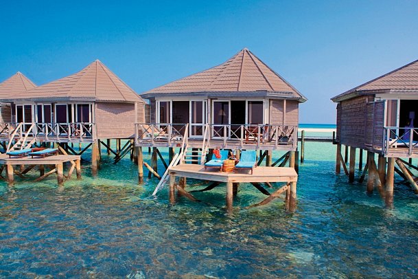 Kuredu Island Resort & Spa - Wohnbeispiel Sangu Water Villa (Zimmercodierung VX1)