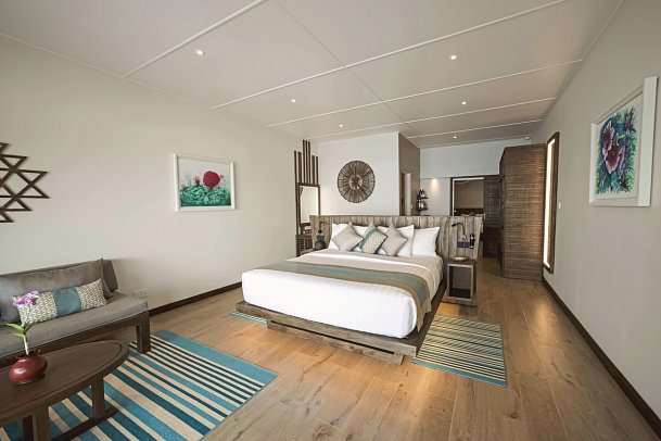 Kuredu Island Resort & Spa - Wohnbeispiel Two Bedroom Beach Villa (Zimmercodierung FB1)