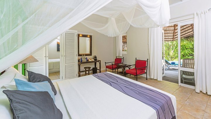 Kuredu Island Resort & Spa - Wohnbeispiel Garden Bungalow (Zimmercodierung BG1)