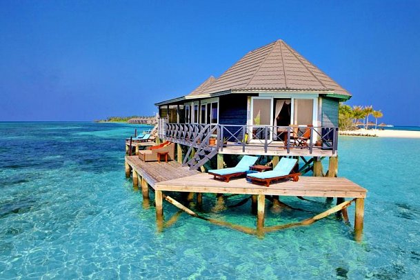 Kuredu Island Resort & Spa - Wohnbeispiel Sangu Water Villa (Zimmercodierung VX1)