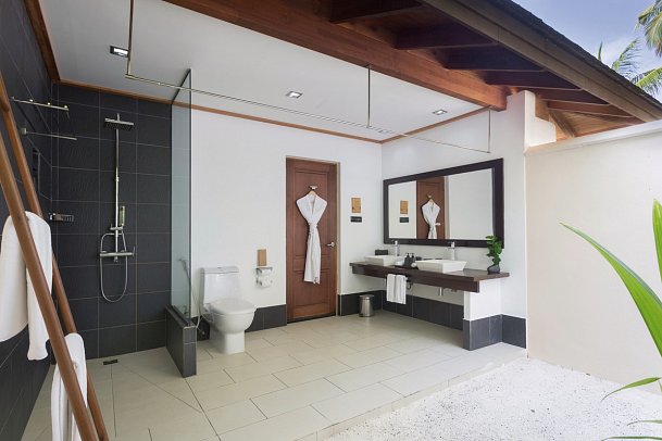 Vilamendhoo Island Resort & Spa - Wohnbeispiel Beach Villa (Zimmercodierungen VB1 & VB2)