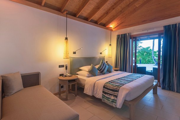 Vilamendhoo Island Resort & Spa - Wohnbeispiel Beach Villa (Zimmercodierungen VB1 & VB2)