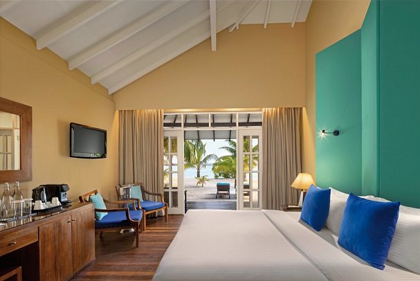 ADAARAN Select Meedhupparu - Wohnbeispiel Family Beach Villa (Zimmercodierungen FB1 & FV1)