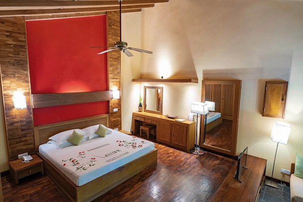 Reethi Beach Resort - Wohnbeispiel Garden Villa (Zimmercodierung VGG)