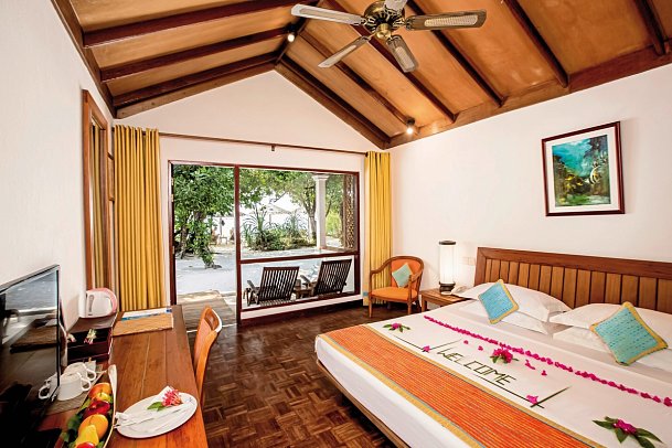 Reethi Beach Resort - Wohnbeispiel Reethi Sunset Villa (Zimmercodierung VG2)