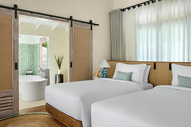 NH Collection Maldives Reethi Resort - Wohnbeispiel Two Bedroom Reethi Suite with Pool (Zimmercodierung VB5)