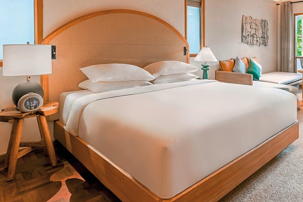 NH Collection Maldives Reethi Resort - Wohnbeispiel Sunset Beach Villa (Zimmercodierungen VB1, VB3 & VD1)