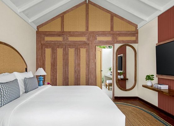 NH Collection Maldives Reethi Resort - Wohnbeispiel Sunset Beach Villa with Pool (Zimmercodierung VB3)