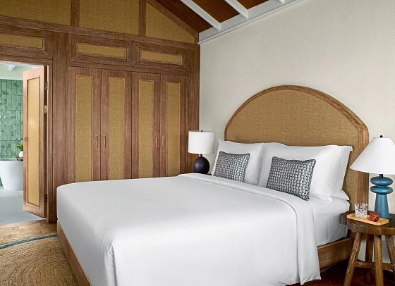 NH Collection Maldives Reethi Resort - Wohnbeispiel Sunset Beach Villa (Zimmercodierung VB1)