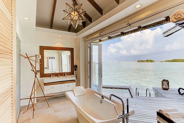 Cinnamon Dhonveli Maldives - Wohnbeispiel Over Water Suite (Zimmercodierung WX1)