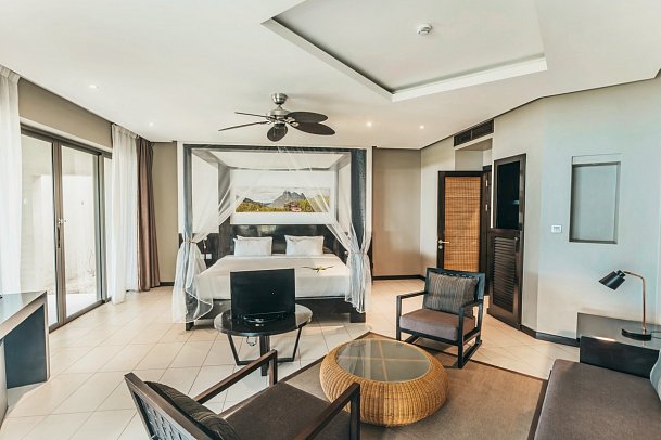 Crystals Beach Resort Belle Mare - Wohnbeispiel Junior Suite (Zimmercodierungen JB1, JB8 & JH1)