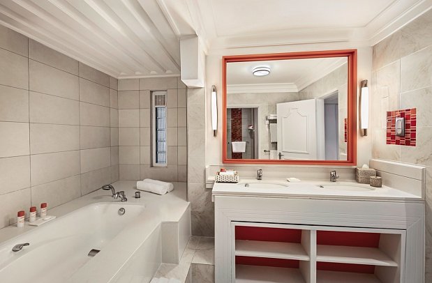 Ambre Mauritius - Badezimmer Deluxe Suite (Zimmercodierung WD1)