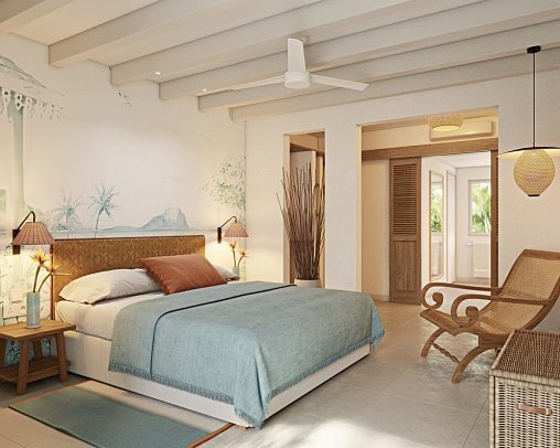 Veranda Grand Baie Hotel & Spa - Wohnbeispiel Comfort Garden (Zimmercodierungen UF1 & UH1)