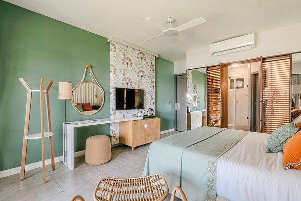 Veranda Paul & Virginie - Wohnbeispiel Superior Room (Zimmercodierungen US1 & UH3)