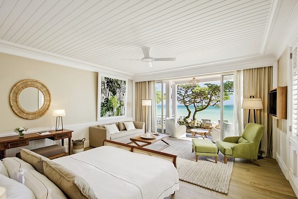 Heritage Le Telfair Golf & Wellness Resort - Wohnbeispiel Deluxe Beachfront Suite (Zimmercodierung WDO)