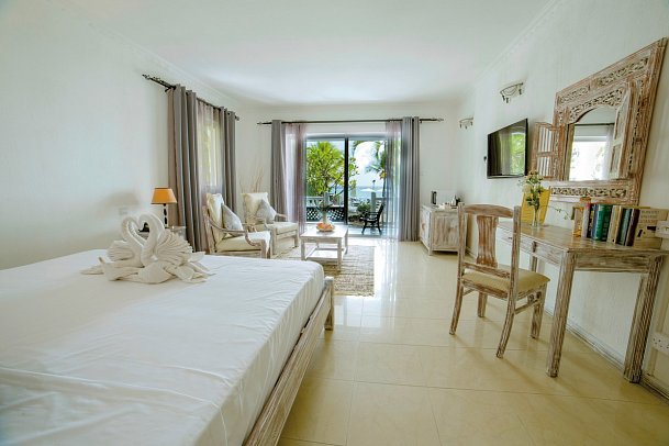 Hibiscus Boutique Hotel - Wohnbeispiel Deluxe Sea View (Zimmercodierungen UDM & UHM)