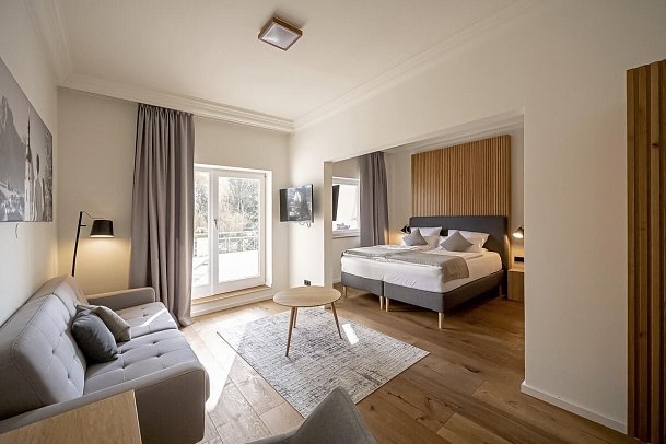 Das Parkhotel - Wohnbeispiel Parksuite (Zimmercodierung WB1)