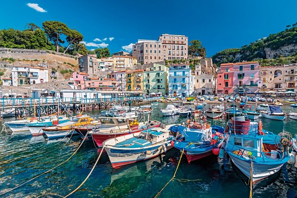 Sorrent und die Inseln in der Bucht von Neapel - Marina Grande, Sorrent