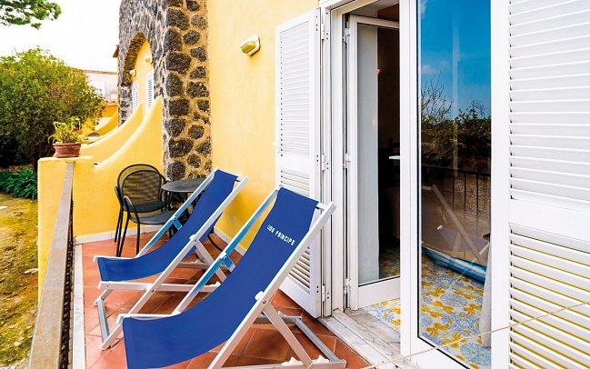 Terme Principe - Wohnbeispiel Doppelzimmer mit Balkon (Zimmercodierung DG2)