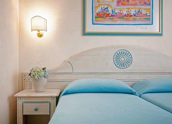 Hotel Cormorano - Wohnbeispiel Doppelzimmer Superior (Zimmercodierungen DS1 & DSM)