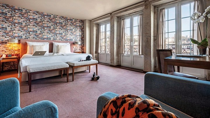 Pestana Vintage Porto - Wohnbeispiel Doppelzimmer Plaza (Zimmercodierung DB5)