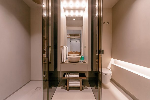 PortoBay Teatro - Beispiel Bad Doppelzimmer (Zimmercodierungen DB1, DB2, DS1 & DS2)