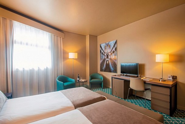 Dom Henrique Downtown - Wohnbeispiel Doppelzimmer Komfort (Zimmercodierung DF2)