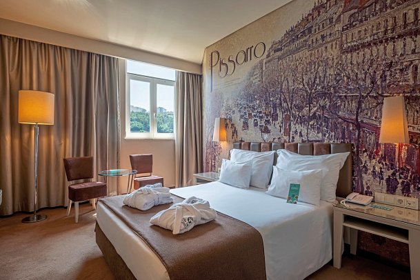 Vila Galé Porto Ribeira - Wohnbeispiel Doppelzimmer (Zimmercodierung DB1)