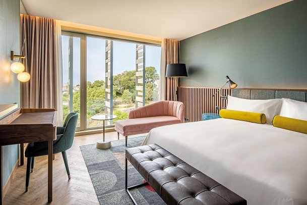 Renaissance Porto Lapa Hotel - Wohnbeispiel Doppelzimmer Deluxe Gartenblick (Zimmercodierung DDG)