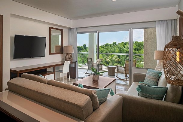 Paradisus La Perla - Wohnbeispiel The Reserve Mastersuite Gardenview (Zimmercodierung AD2)