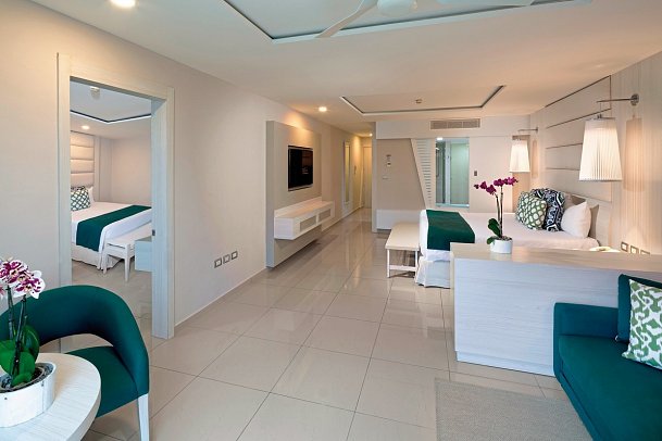 Grand Sirenis Riviera Maya Hotel & Spa - Wohnbeispiel Juniorsuite (Zimmercodierungen JP1 & JD1)